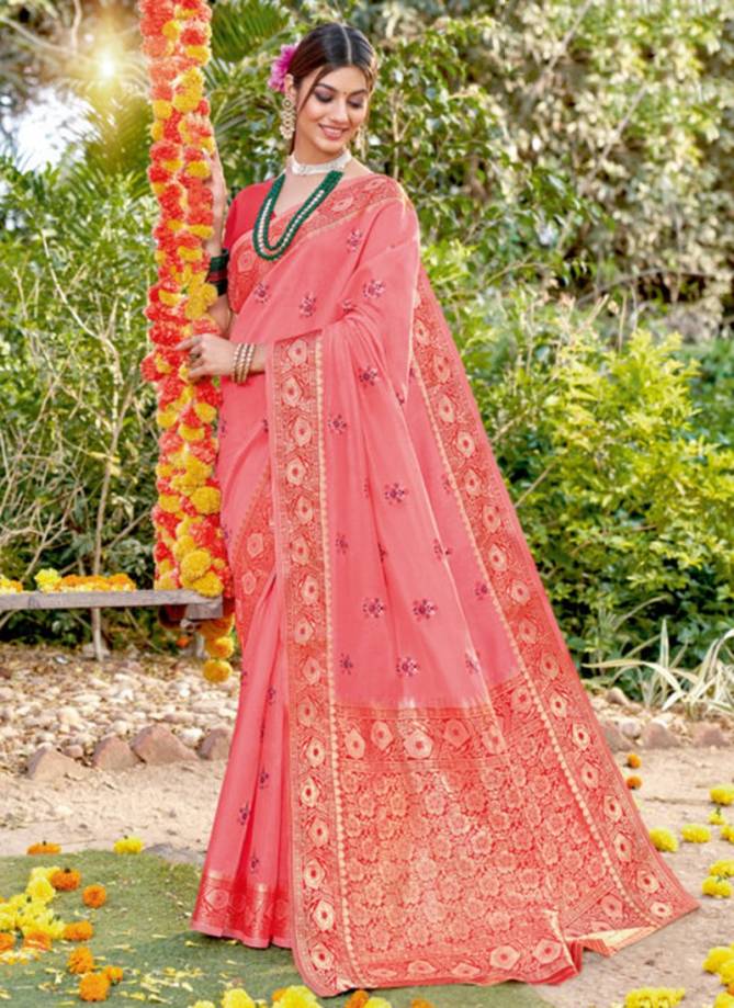 SANGAM SUBH MILAN Ethnic Wear Cotton Printed New Designer Saree Collection